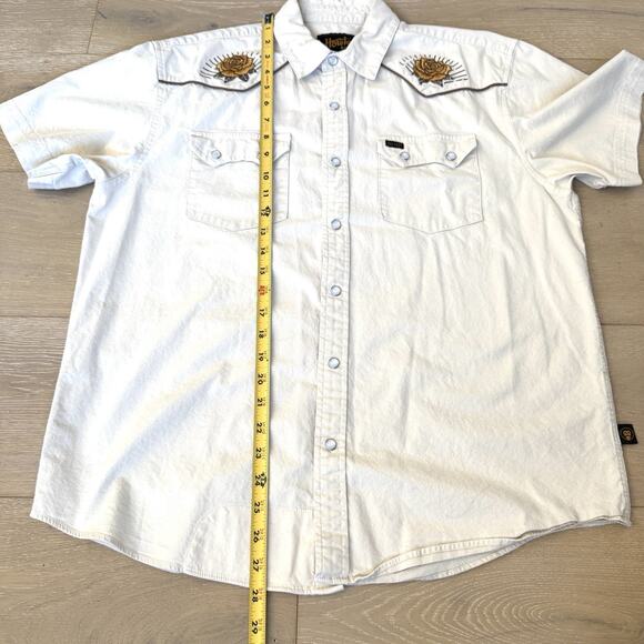 Howler Brothers Austin City Limits 2022 Special Edition Snap Shirt Mens Medium - Picture 4 of 10